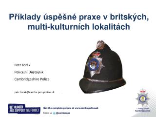 Příklady úspěšné praxe v britsk ých, multi-kulturních lokalitách