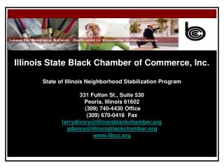 Illinois State Black Chamber of Commerce, Inc.