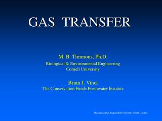 GAS TRANSFER