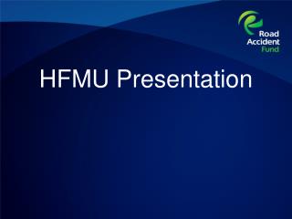 HFMU Presentation