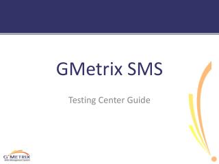 GMetrix SMS