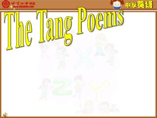 The Tang Poems