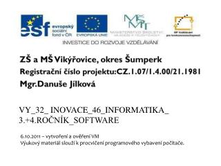 VY_32_ INOVACE_46_INFORMATIKA_ 3.+4.ROČNÍK_SOFTWARE