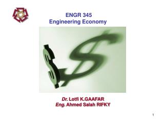 Dr. Lotfi K.GAAFAR Eng. Ahmed Salah RIFKY