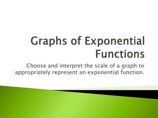 Graphs of Exponential Functions