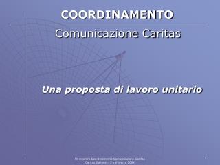 COORDINAMENTO