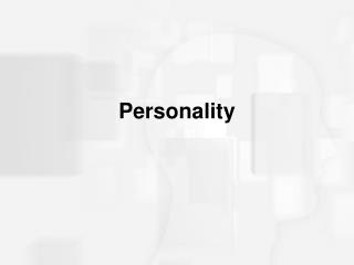 Personality