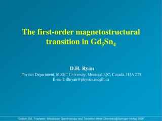 Unfortunately, the method of choice for the study of magnetic and crystal structures