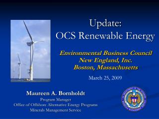 Update: OCS Renewable Energy