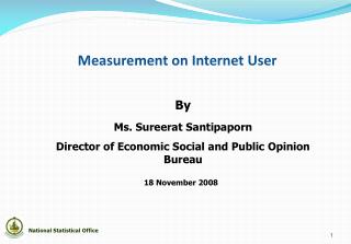 Measurement on Internet User