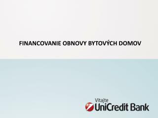 Financovanie obnovy bytových domov