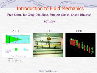 Introduction to Fluid Mechanics