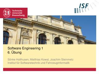 Software Engineering 1 6. Übung