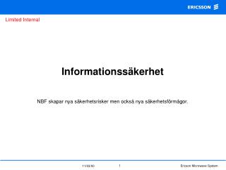 Informationssäkerhet