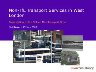 Non-TfL Transport Services in West London