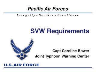 SVW Requirements