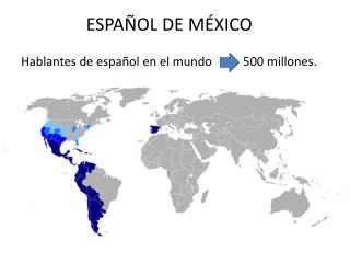 ESPAÑOL DE MÉXICO