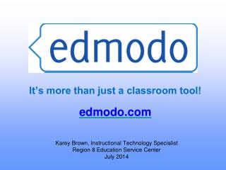 It’s more than just a classroom tool! edmodo