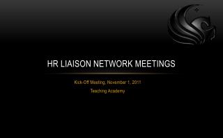 HR Liaison Network Meetings