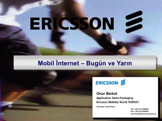 Mobil İnternet – Bugün ve Yarın