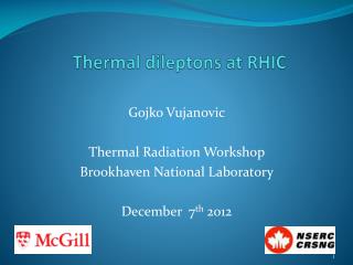 Thermal dileptons at RHIC