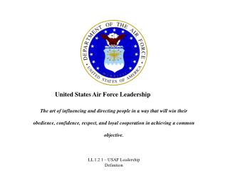 United States Air Force Leadership