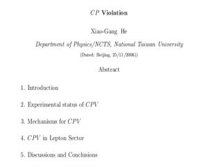 Kaon and CP: classification