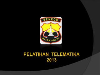 PELATIHAN TELEMATIKA 2013