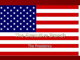 The Executive Branch