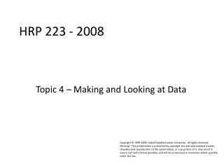 HRP 223 - 2008