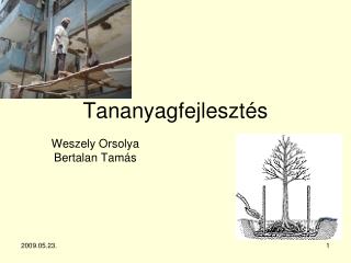 Tananyagfejlesztés