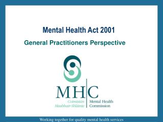 Mental Health Act 2001