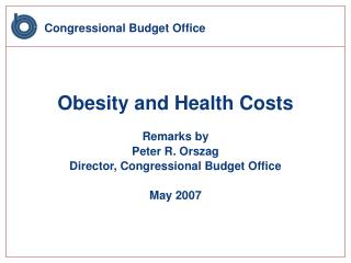 Congressional Budget Office