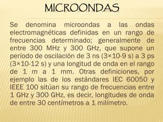 MICROONDAS