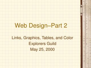 Web Design–Part 2