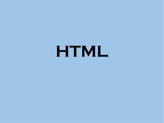 HTML