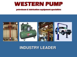 WESTERN PUMP petroleum &amp; lubrication equipment specialists