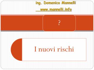 ing. Domenico Mannelli mannelli