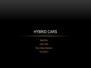 Hybrid CARs