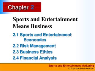 Sports and Entertainment Means Business