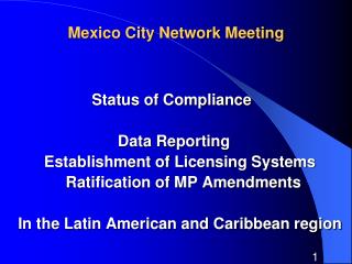 Mexico City Network Meeting
