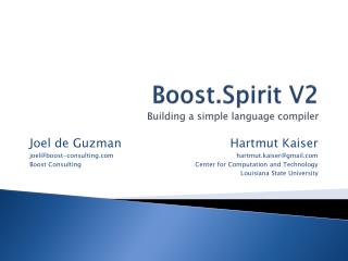 Boost.Spirit V2 Building a simple language compiler
