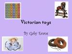 Victorian toys
