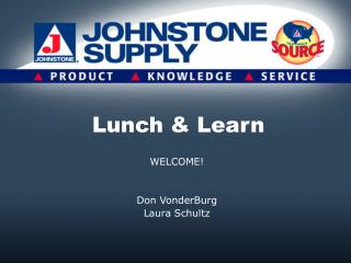 Lunch &amp; Learn