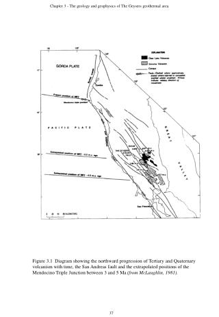 Chapter 3 - The geology and geophysics of The Geysers geothermal area