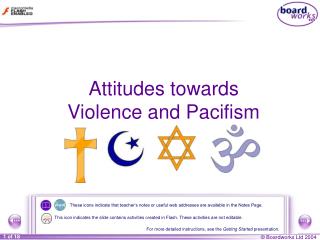Attitudes towards Violence and Pacifism