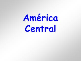 América Central