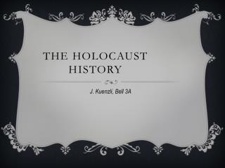 The holocaust history