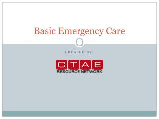 Basic Emergency Care