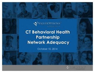 CT Behavioral Health Partnership Network Adequacy